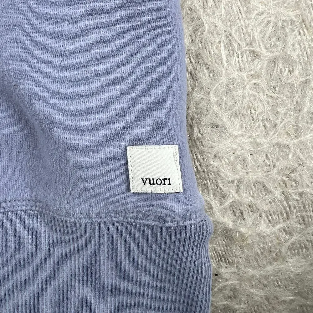 Vuori Organic Cotton Henley Sweatshirt – Medium - Picture 3 of 4